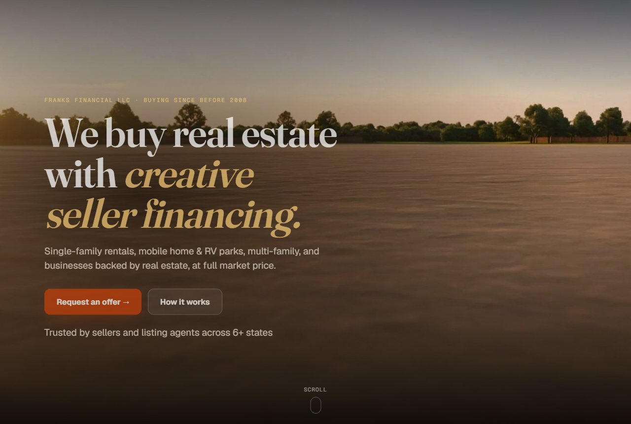 franksdeals.com, the operator's own live business, run on this same kind of automation.